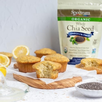 Spectrum Essentials Organic Chia Seed Rich in Omega-3 & Fiber 12 Oz