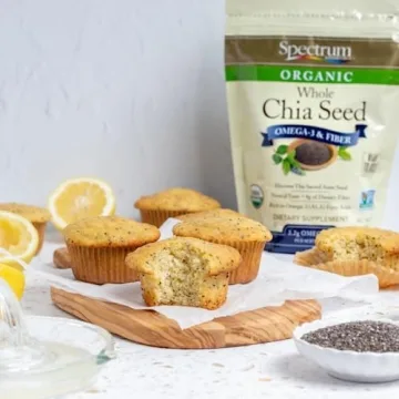 Spectrum Essentials Organic Chia Seed Rich in Omega-3 & Fiber 12 Oz