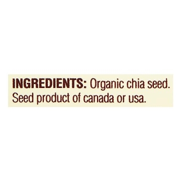 Spectrum Essentials Organic Chia Seed Rich in Omega-3 & Fiber 12 Oz