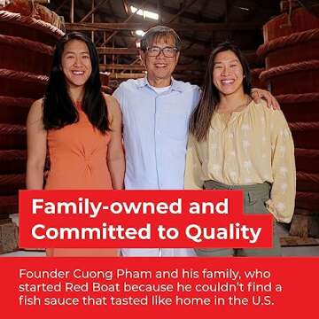 Premium Red Boat Fish Sauce | 40°N Flavor from Vietnam | Keto & Paleo Friendly