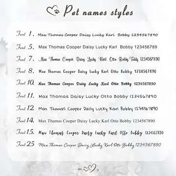 Anavia Slide On Silent Pet ID Tags, S/M/L/XL Personalized Gold Black Stainless Steel Customized Engraved Cat Dog Name Tags, Glossy Finish Chew-Proof Quiet Dog Collar Tag (X-Large, Rose Gold)