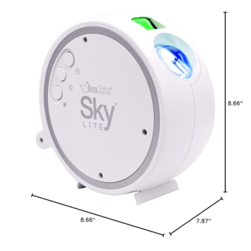 BlissLights Sky Lite LED Star Projector for Cosmic Ambiance