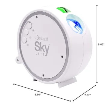 BlissLights Sky Lite LED Star Projector for Cosmic Ambiance