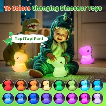 Dinosaur Night Light for Kids with Color Changing