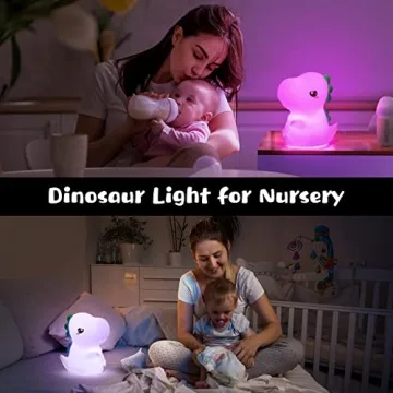 Dinosaur Night Light for Kids with Color Changing