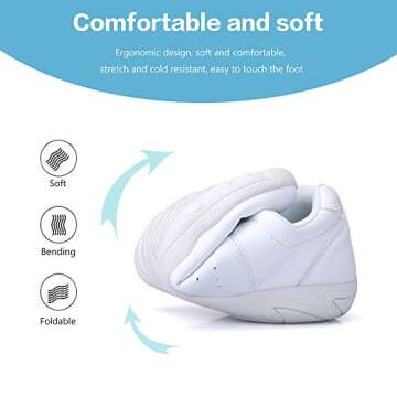 Mfreely Cheer Shoes for Women - Athletic Style & Comfort