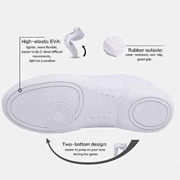 Mfreely Cheer Shoes for Women - Athletic Style & Comfort