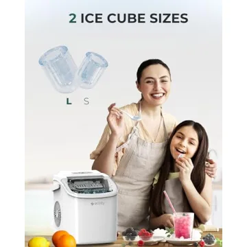 Portable Ice Maker - Quick & Self-Cleaning for Home