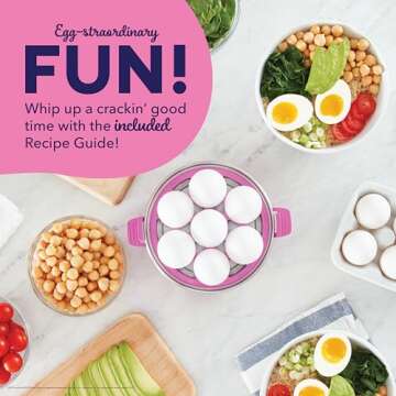 PEEPS x Dash Bunny Rapid Egg Cooker - 7 Egg Capacity