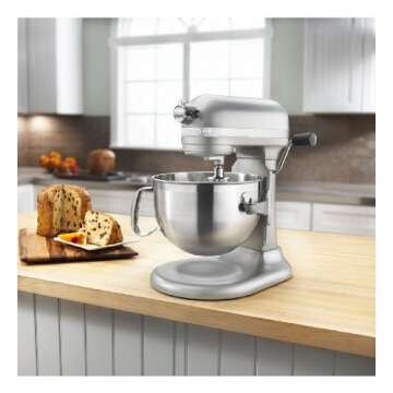 Kitchenaid Stand Mixer - 6 qt - Pro 600 - Nickel Pearl