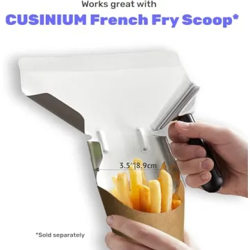 CUSINIUM 50-Pack Kraft Fry Cups for Charcuterie and Snacks