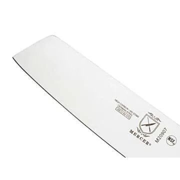 Mercer Culinary M20907 Genesis 7-Inch Nakiri Vegetable Knife,Black