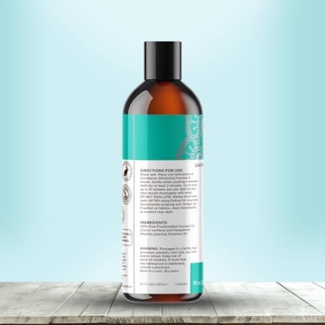 GuruNanda Whitening Pulling Oil for Natural Teeth Whitening