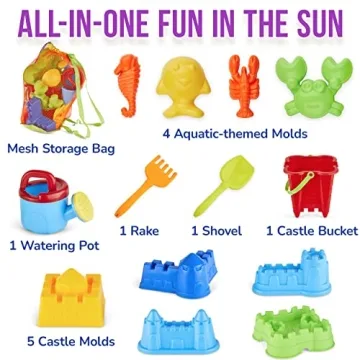 Durable Click N' Play Toddler Beach Toys for Creative Play