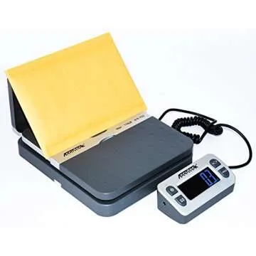 Accuteck ShipPro W-8580 110lbs x 0.1 oz Gray Digital Shipping Postal Scale