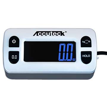 Accuteck ShipPro W-8580 110lbs x 0.1 oz Gray Digital Shipping Postal Scale