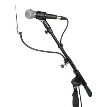 Gator Frameworks Metal Screen Pop Filter with 12.4-Inch Gooseneck (GFW-POPFILTER-MTL)