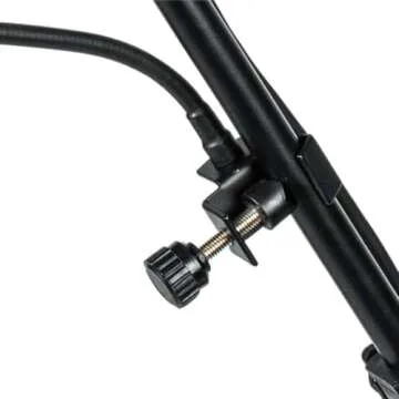 Gator Frameworks Metal Screen Pop Filter with 12.4-Inch Gooseneck (GFW-POPFILTER-MTL)