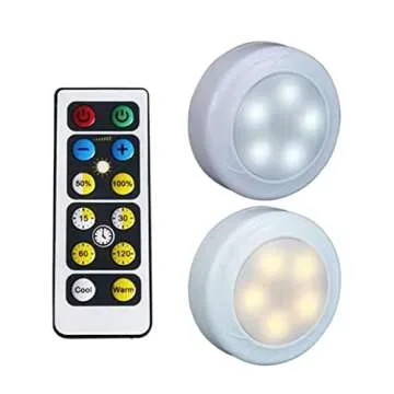 KEFA Battery Operated Light Bulbs with Remote Control