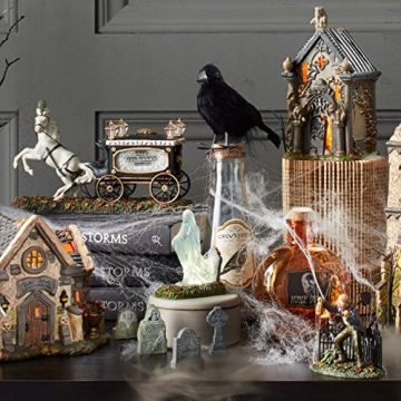 Department 56 Village Tombstone Set - Miniature Halloween Decor