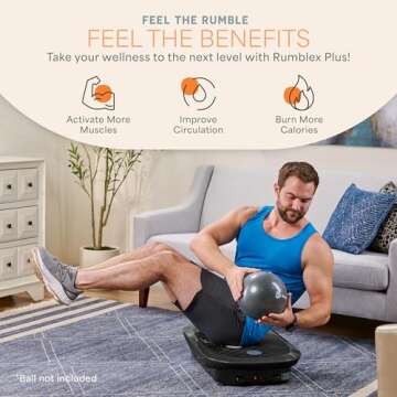 LifePro Rumblex Plus Vibration Plate for All Fitness Levels
