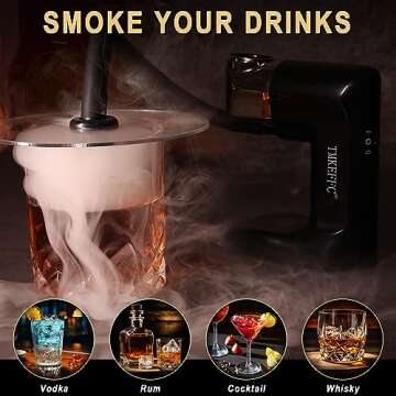 TMKEFFC Portable Smoking Gun for Food & Cocktails
