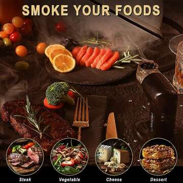 TMKEFFC Portable Smoking Gun for Food & Cocktails