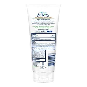 St. Ives Acne Control, Apricot Scrub 6 oz (Pack of 7)