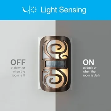GE LED Motion Sensor Night Light, Energy Efficient & Stylish
