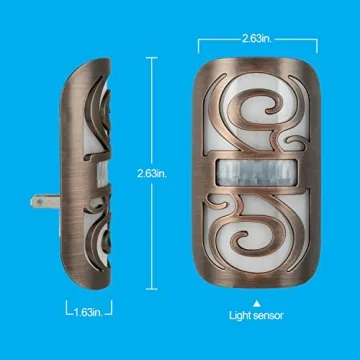 GE LED Motion Sensor Night Light, Energy Efficient & Stylish