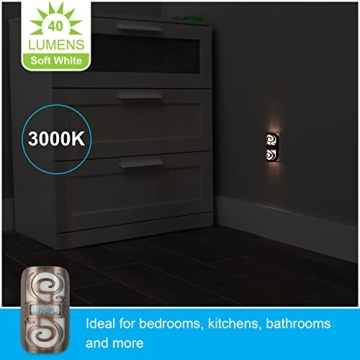 GE LED Motion Sensor Night Light, Energy Efficient & Stylish