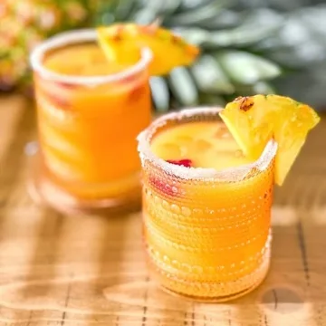 Vintage Beaded Drinking Glasses Set of 6 - 10 oz