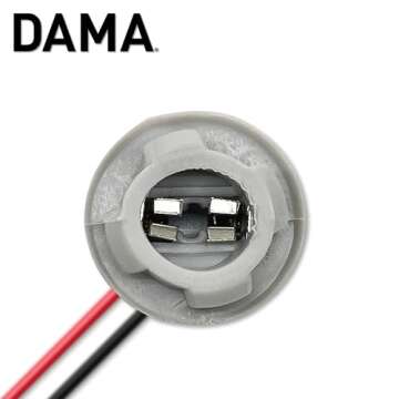 DAMA T10 T15 Wire Harness Connectors - 12 ga, Durable Pigtail