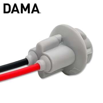 DAMA T10 T15 Wire Harness Connectors - 12 ga, Durable Pigtail