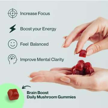 Gwella Focus Gummies for Energy and Cognitive Support