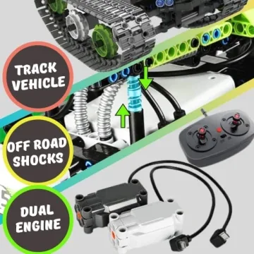 Remote Control Robot Building Kit for Kids 8-13