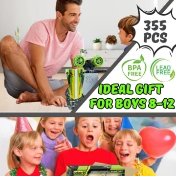 Remote Control Robot Building Kit for Kids 8-13