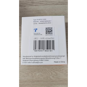 Childproof Safety Fridge Lock - 2 Pack Grey