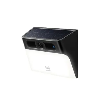 Eufy Security Solar Wall Light Cam S120 - 2K, Wireless Power, Motion Activated