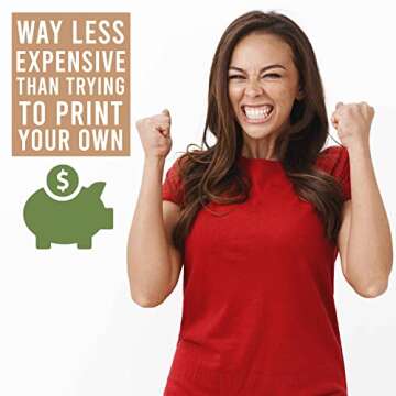 Hadley Designs Hilarious Baby Shower Games Set – 25 Double-Sided Cards for 25 Guests, 2 Games, Word Scramble Baby Shower Game, True or False, Gender Neutral and Fun for Boys & Girls (Woodland)