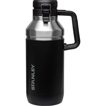 Stanley Go Growler, 64oz Stainless Steel Vacuum Insulated Beer Growler, Rugged Growler with Stainles...
