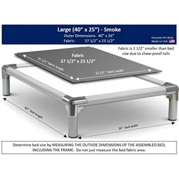 Kuranda Replacement Fabric for Durable Dog Beds