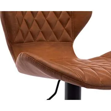 CIMOTA Adjustable Leather Bar Stools for Modern Kitchens