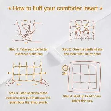 NTBAY Queen Down Alternative Comforter - Cozy All Season