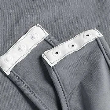 PALINDA Women's Stylish Turtleneck Bodysuit for Fall