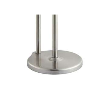 SunnyPoint Free Standing Bathroom Toilet Paper Holder Stand with Reserve, Reserve Area has Enough Space for Jumbo Roll