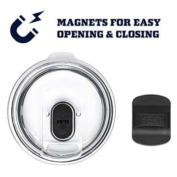 YETI Rambler 20 oz Tumbler in Reef Blue for All Beverages