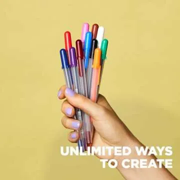 Sakura Gelly Roll White Ink Pens Perfect for Art Projects