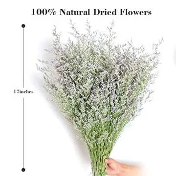 Natural Dried Flowers Bouquet for Weddings and Home Decor