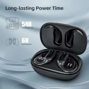 TRAUSI Wireless Earbuds with Bluetooth 5.4 and IPX7 Waterproof
